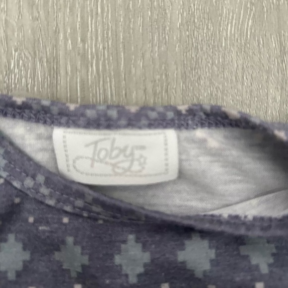 Toby Baby Infant Knotted Gown Newborn 0-3 Months - Picture 3 of 3